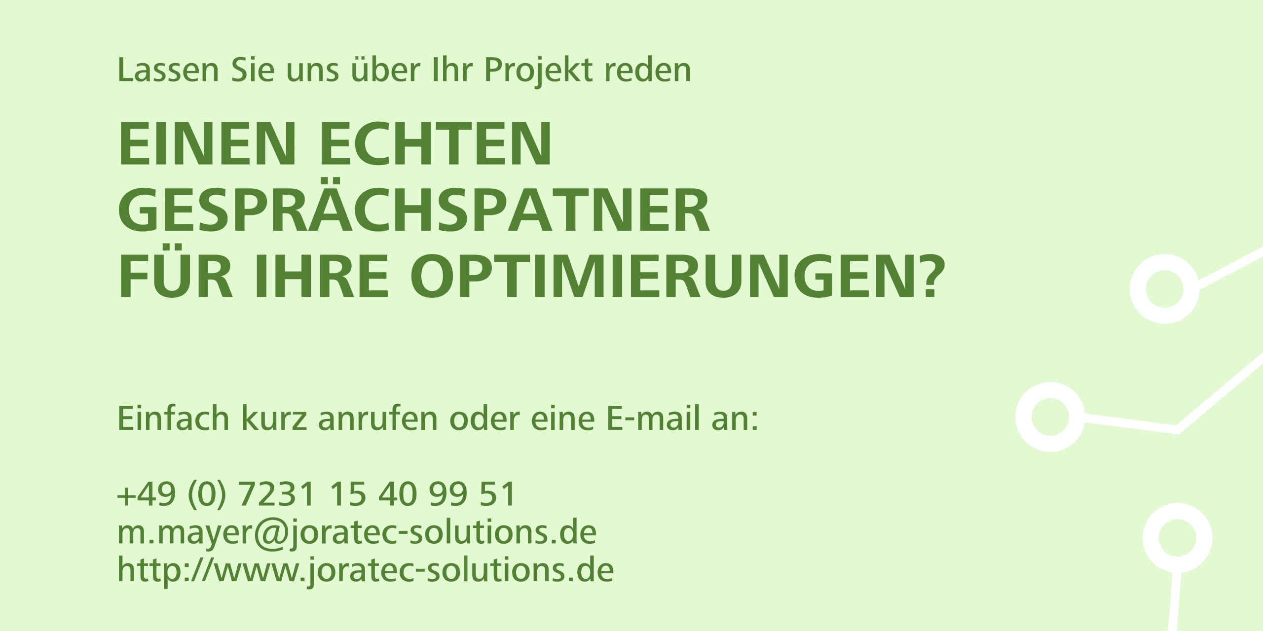 Weniger Aufwand mehr Wert