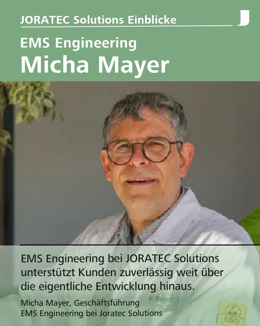 JORATEC Solutions Engineering Einblicke